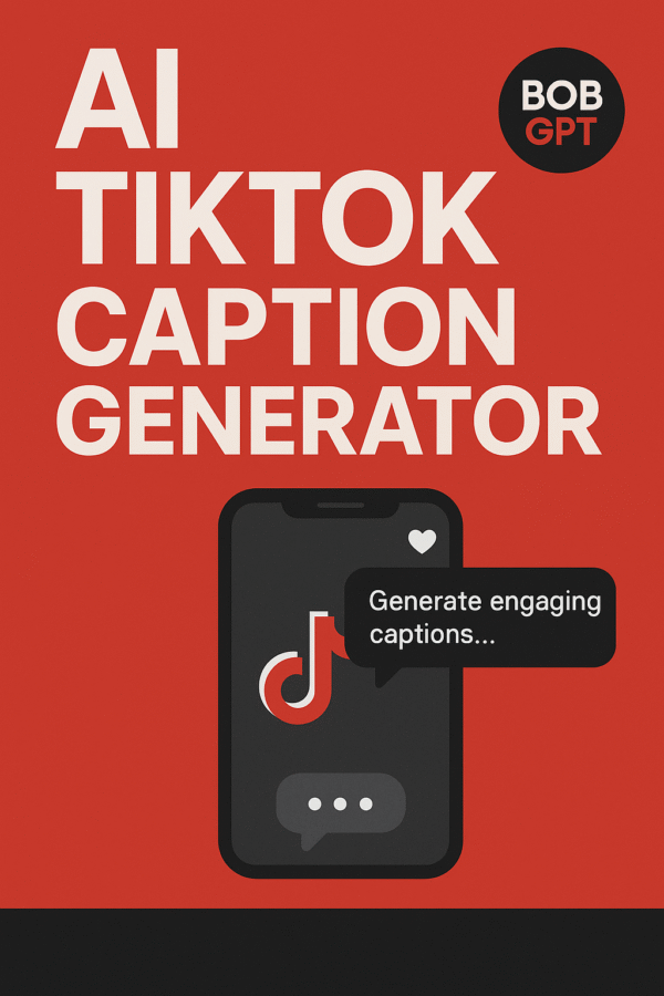 AI TikTok Caption Generator