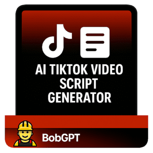 AI TikTok Video Script Generator